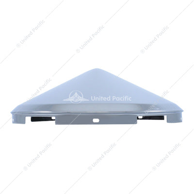 5 Even Notched Chrome Pointed Front Hub Cap 7/16" Lip - 10147