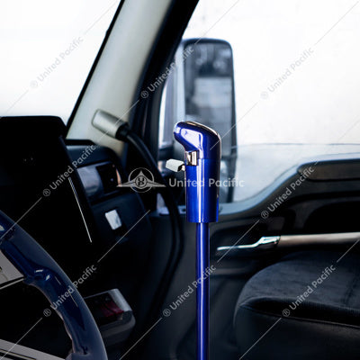 12 Inch Shifter Shaft Extender Indigo Blue 1/2" - 13 X1" Thread - 21911