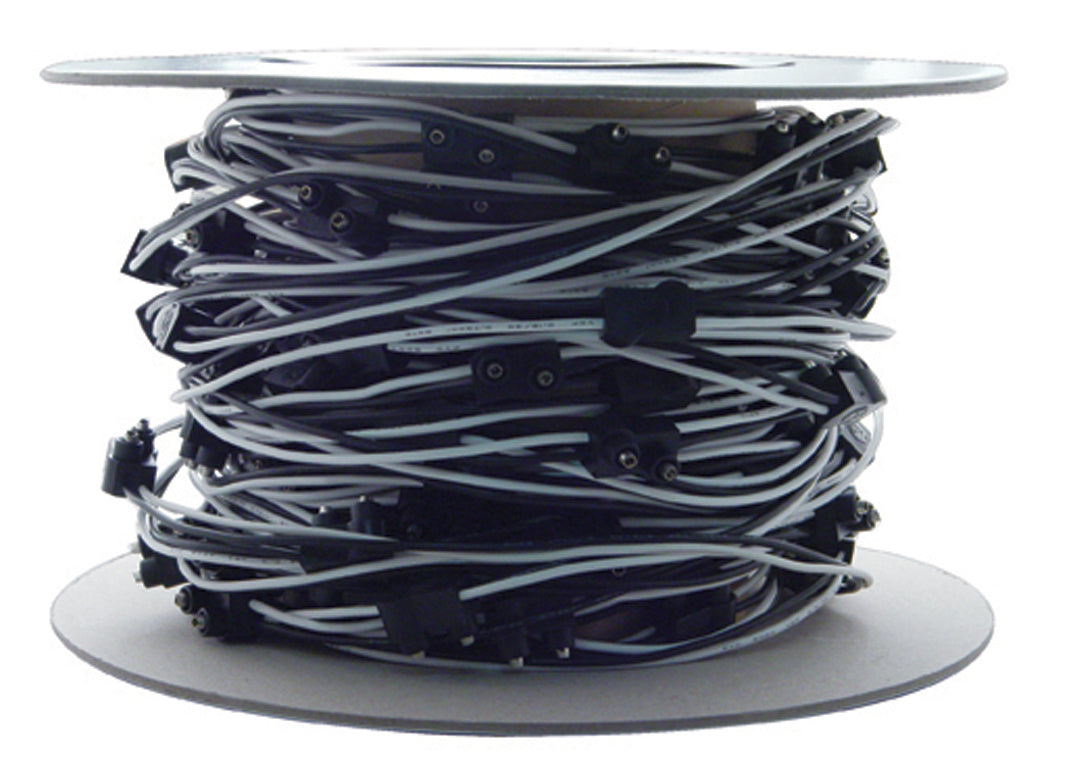 Double Male Bullet Plug Wire Harness Roll 12" Lead - 34241