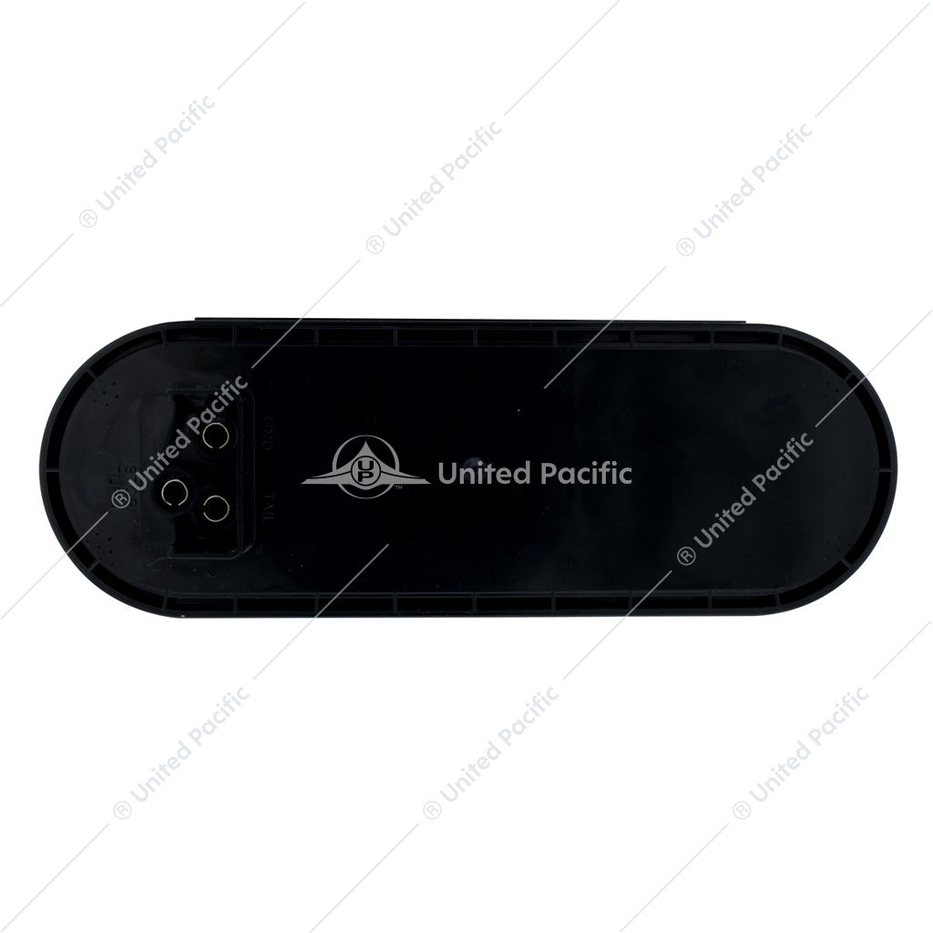 24 LED 6" Oval Mirage Stop Turn & Tail Light Red LED Red Lens - 36656