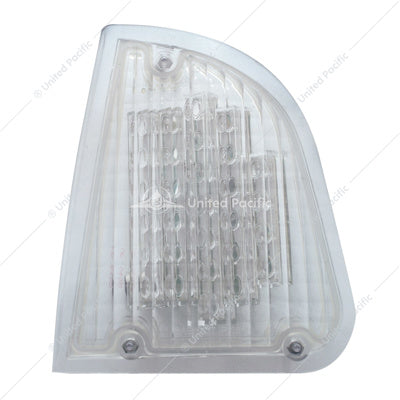 29 LED Turn Signal Light For 1985-2007 Kenworth T600 Passenger - Amber LED/Clear Lens - 39339