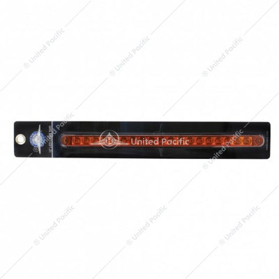 19 LED 12 Inch Reflector P/T/C Light Bar Amber - 39773