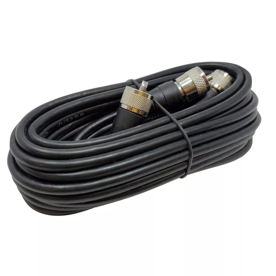 CB Dual Antenna Kit 48" Black - 577.CB1006