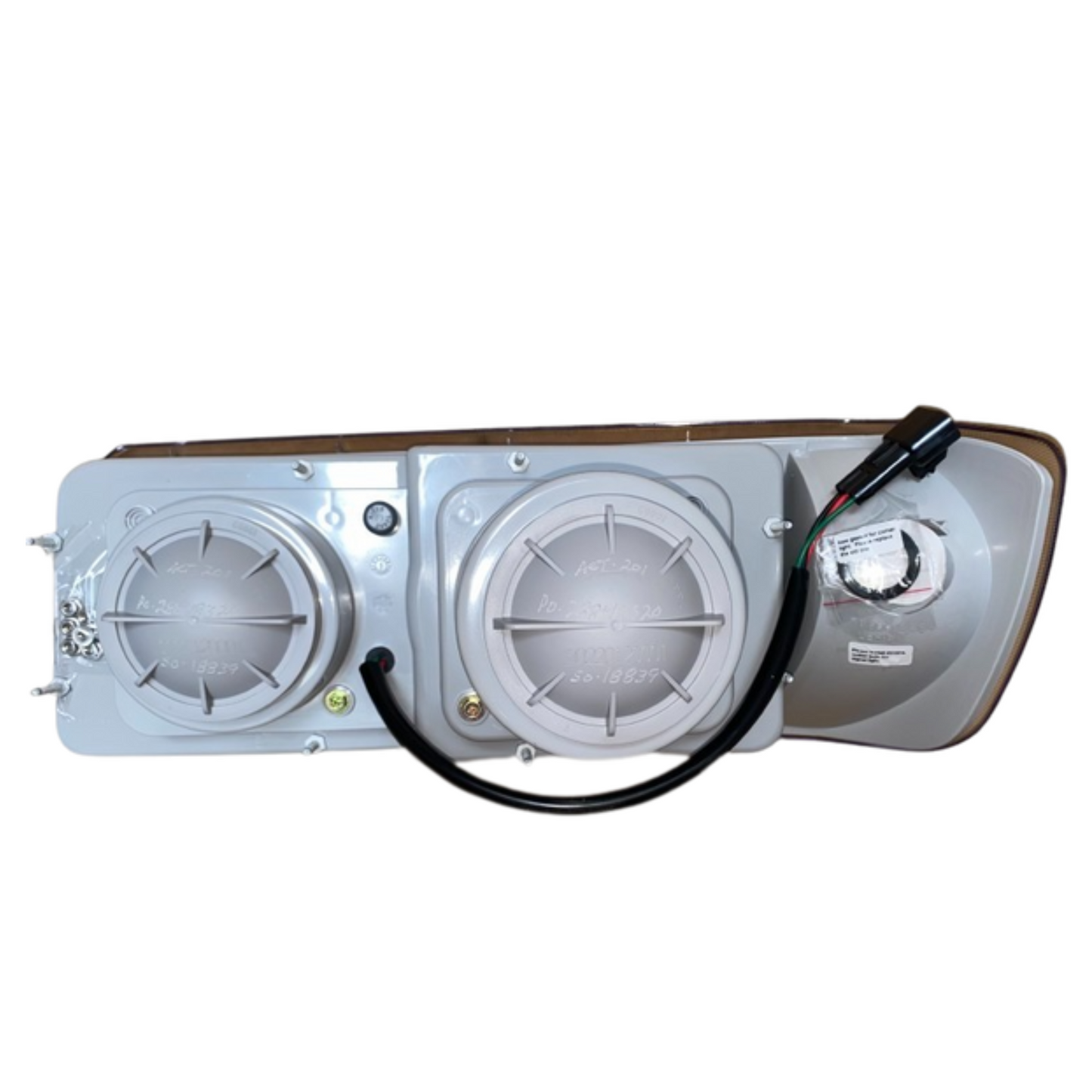 Freightliner FLD 120 Chrome Projector Headlight Passenger Side - 40551