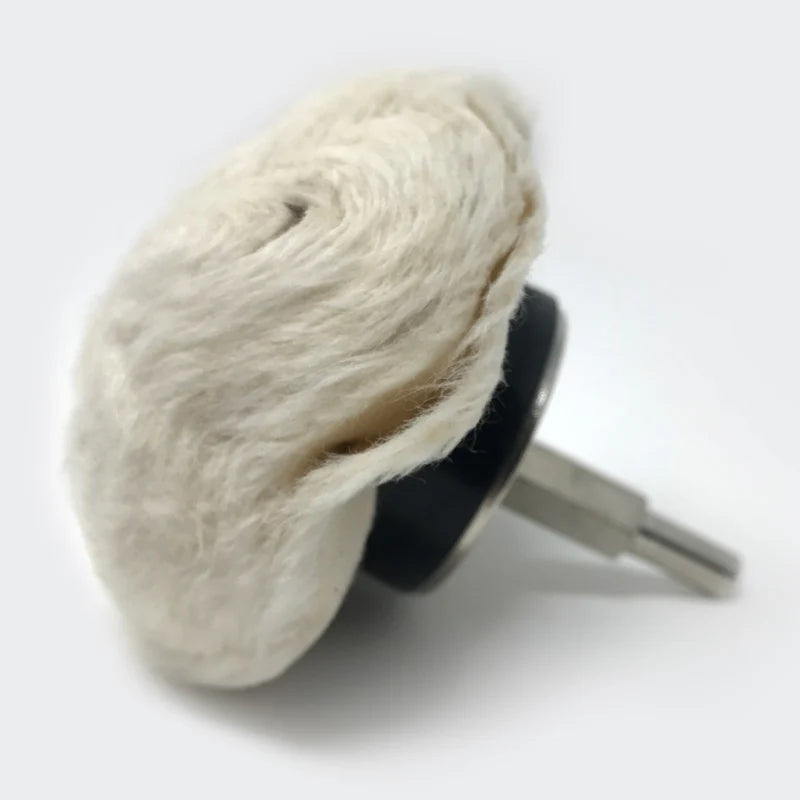 4" Goblet Buff Round End Shank Mount - 4RESM