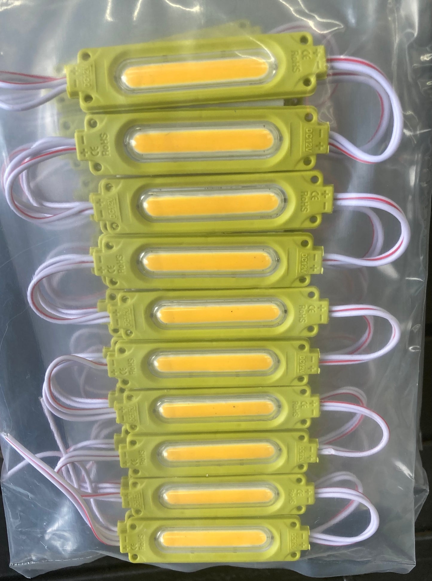 Yellow 20- Pack LED combo module light 12V IP65 Waterproof - 2024Y
