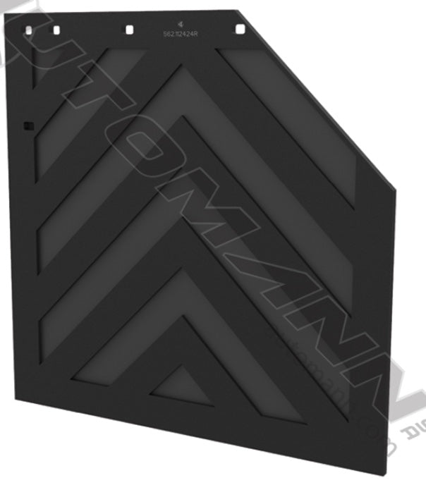 Right Side Mud Flap Heavy Duty 45 Deg - 562.112424R