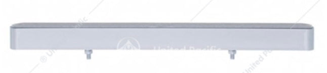 14 LED 12" Auxiliary Warning Light Bar with Bezel Amber LED/Clear Lens - 37190