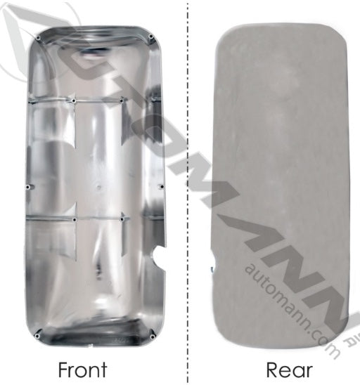 Right Mirror Cover Chrome Kenworth - 563.59031C