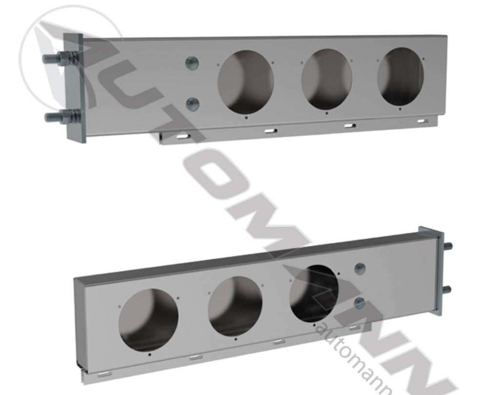 Light Bar 2 Pc Set Stainless Steel - 562.Q1001SS