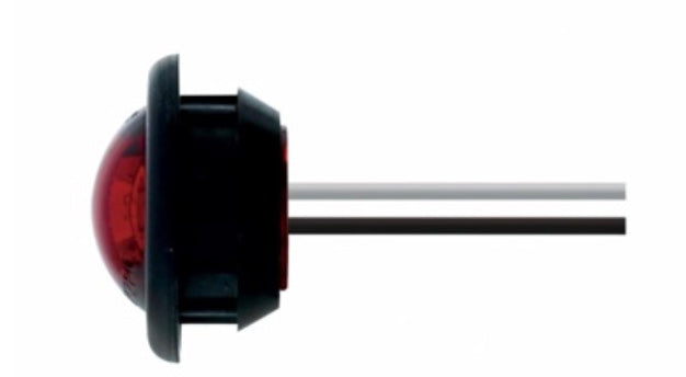 Single LED 3/4" Mini Light (Clearance/Marker) Red - 36844
