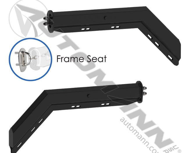 Spring-Loaded Hanger Angled Black FS - 562.457FS