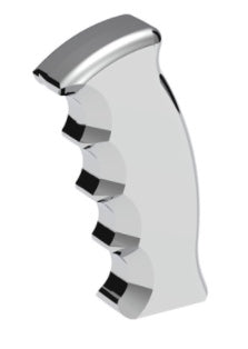 Chrome - Thread-on Pistol Grip Gearshift Knob - 70805B