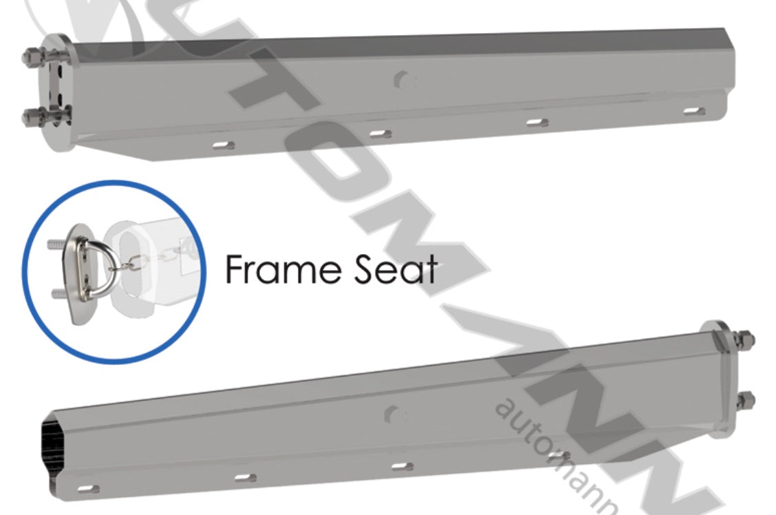 Straight Tapered Hanger Pair - 562.490SS201FS