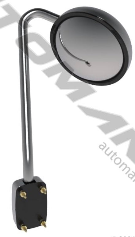 Left Hood Mirror Assy Chrome - 563.59059C