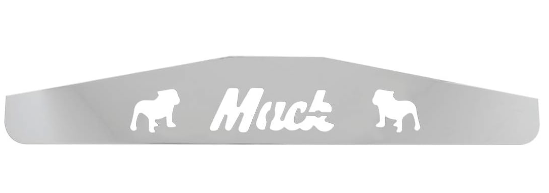 Chrome Steel Bottom Mud Flap Plate With Mack - 30100