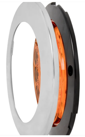 Chrome twist lock & go bezel - 75909