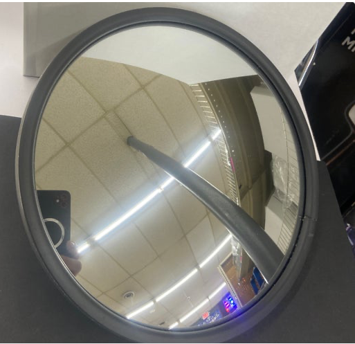 8.5” Round Stainless Steel Convex Mirror - MTCX850SS