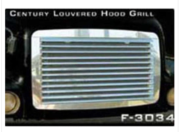 FL Century Hood Grill With 11 Louvers - F-3034