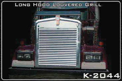 Kenworth W900L Hood Grill W/19 Louvers 35. 125 - K-2044