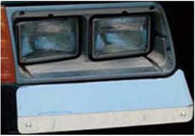 Stainless Steel Fender Guards for Freightliner FLD 120 - F-3018