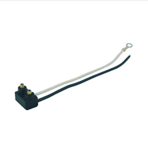 6” Lead Pigtail w/Right Angle Plug & Single Contact - MTPT6020