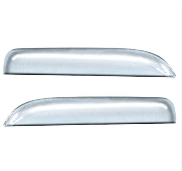 Window Chop Top Vent Visor Chrome Volvo VNL, VNM, 1996 -2020 - CT-871-8-1