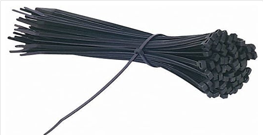 Nylon Zip Ties 11in Length Black - 577.1150UV