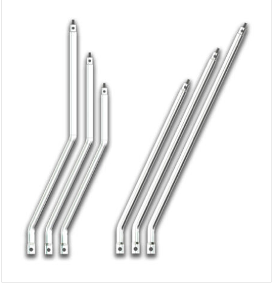 Peterbilt 379, 389 Stainless 1.5 Inch Diameter Single Bend Big Tube Shifter - SHFT341-36