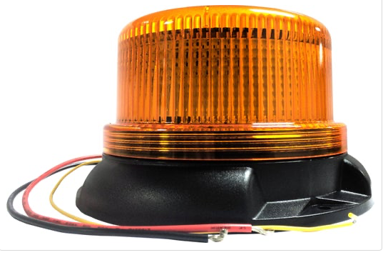 3.75” x 5” 6 Diode Amber LED Strobe Light - MTLSL3755-6A