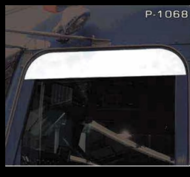 5'' Peterbilt 379 Cab/Door Mounted Chop Top Door Trim - P-1068