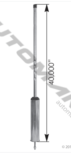 40" Pogo Stick Stainless Steel Finish - 177.3001