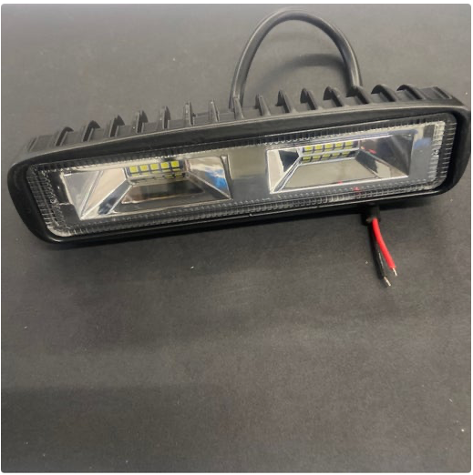 2” x 6” Rectangular 20 Diode LED Work Light, 1200 Lumen - MTLW6020