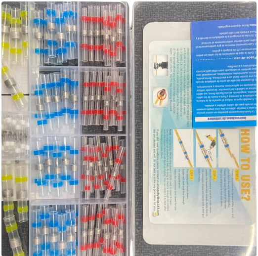 Solder Seal Wire Connector Kit - 50PCS