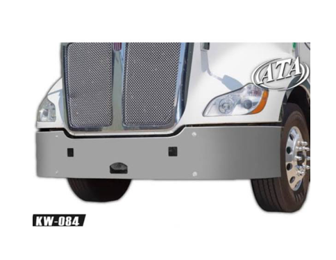 18" Set Back Axle Bumper with Tow/Step & Light Combo Installed - KW-084C