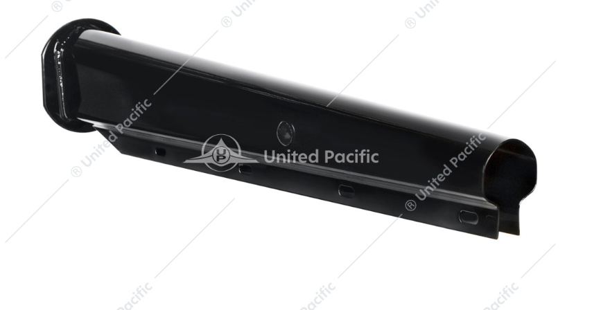 30" Black Heavy Duty Mud Flap Hanger 2 1/2" Bolt Pattern - 10655