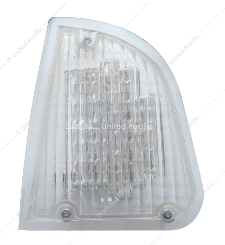 29 LED Turn Signal Light For 1985-2007 Kenworth T600 (Driver) Amber Clear - 39338