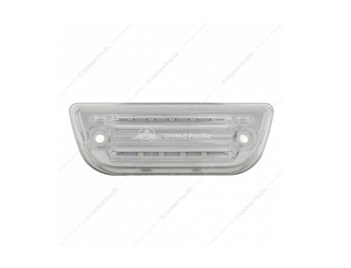 9 LED Rectangular Cab Light Amber LED Clear Lens - 36780