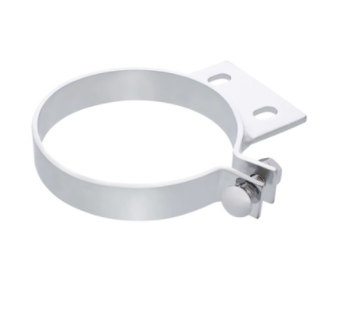 6" Peterbilt Chrome Exhaust Clamp - 10295