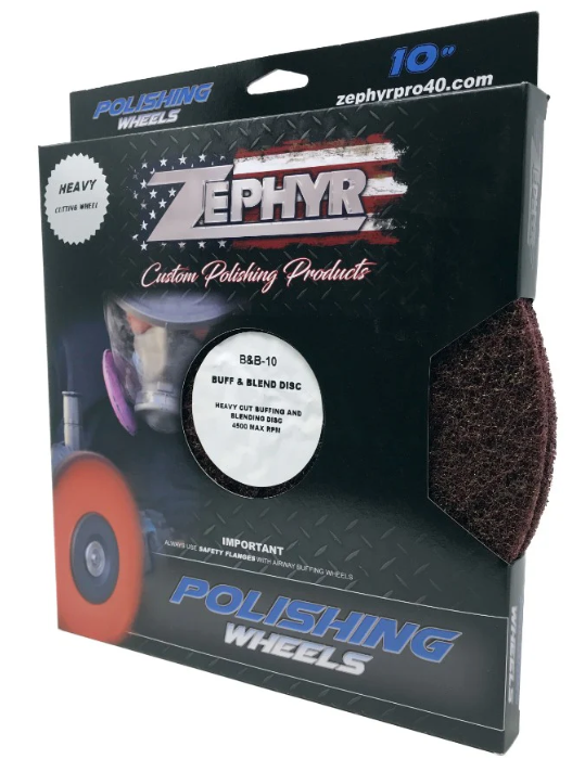 Buff & Blend 10" Surface Prep Disc Medium - B&B-10RM