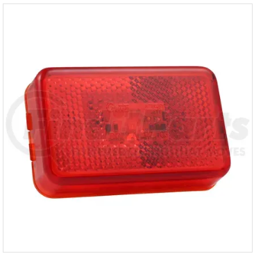 GROTE 47502 - SuperNova LED Clearance Marker Light - Red, 3" x 2", with Built-In Reflector 370- 47502