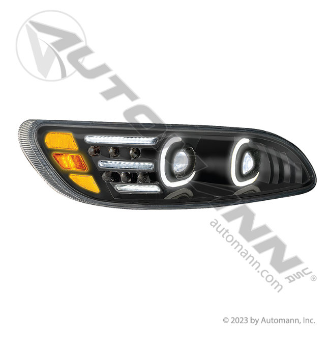 Headlamp LED RH Peterbilt 564.75041DBY