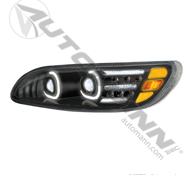 Headlamp LED LH Peterbilt - 564.75040DBY