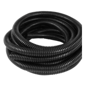 3/4" I.D. BLACK FLEX-GUARD CONVOLUTED SPLIT SEAM TUBING, 5 FT-98031