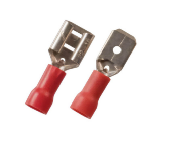 22-18 AWG .250 TAB VINYL FM DISCONNECT, 19 PCS 98034