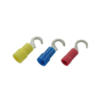 22-18 AWG #10 STUD VINYL HOOK TERMINAL, 6 PCS - 98047