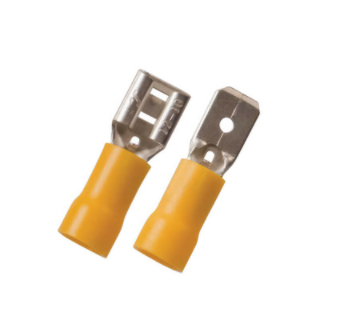 12-10 AWG .250 TAB VINYL M DISCONNECT, 15 PCS - 98077