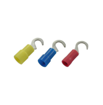 12-10 AWG #10 STUD VINYL HOOK TERMINAL, 4 PCS - 98089