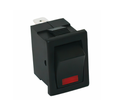 Black Miniature Led Rocker 10 Amp 12V S.P.S.T. On/Off 1 PC – 98369