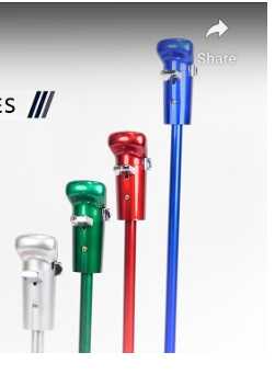 6" Shifter Shaft Extension Candy Red - 21927